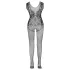 NO:XQSE - body de red abierto sin mangas - negro talla S-L