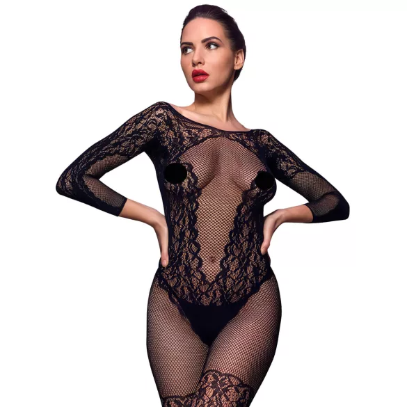 Fifty Shades of Grey - body erótico de encaje - negro