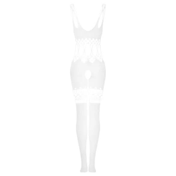 Obsessive G330 - traje transparente con diseño (blanco) - XL/2XL