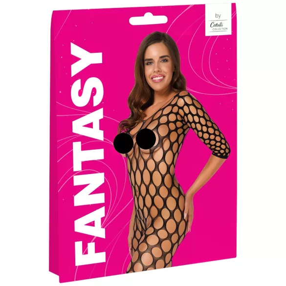 Cottelli - body de red mujer - negro - talla S-L