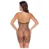 Cottelli - body abierto de red - negro - talla S-L