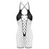 Cottelli - Cuerpo abierto de red (negro) - S-L