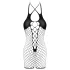Cottelli - body abierto de red - negro - talla S-L