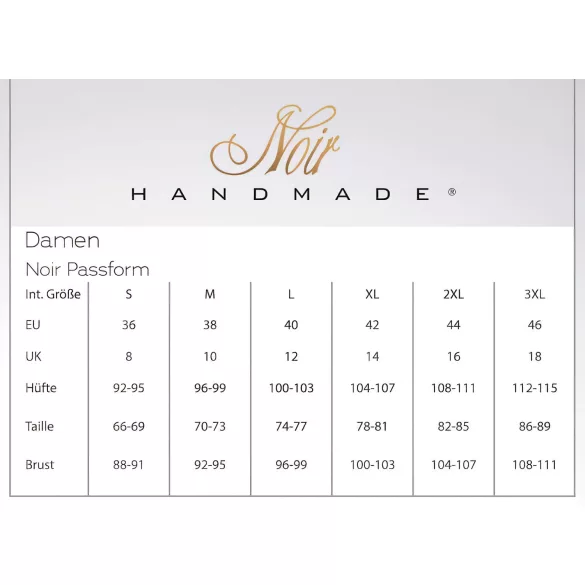 Noir - corset con liguero y encaje - negro - M