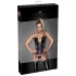 Noir - corset con liguero y encaje - negro - L