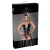 Noir - corset con liguero y encaje - negro - XL