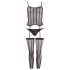 NO:XQSE - conjunto transparente con rayas (tallas S-L)