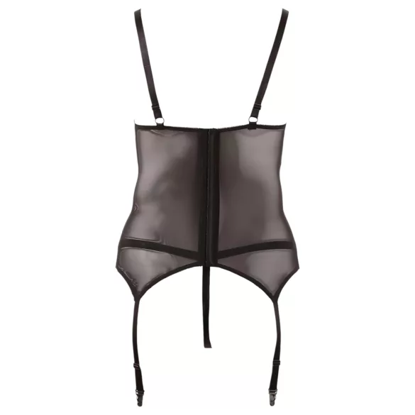 Cottelli - Top lencero de encaje con tiras - negro