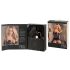 Abierta Fina - top y tanga negro con cadenas brillantes - 85C/XL