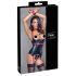 Cottelli Bondage - Brillo provocativo con collar (negro) - XL