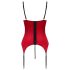 Cottelli - conjunto sujetador push up encaje rojo - M