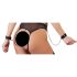 Cottelli Bondage - Body abierto con cadenas (negro)