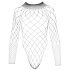 NO:XQSE - body de malla con mangas largas - negro (Tallas S-L)