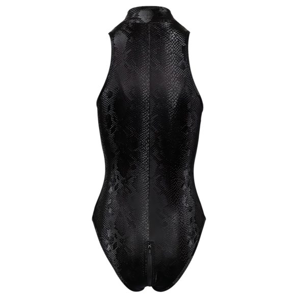 Cottelli Party - body sexy estampado serpiente - negro