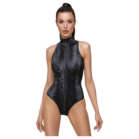 Cottelli Party - body sexy estampado serpiente - negro - L