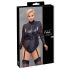 Body encaje Bondage Plus Size negro