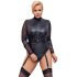 Body encaje Bondage Plus Size negro