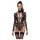 Cottelli - body transparente con tirantes (negro)