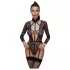 Cottelli - body de tirantes transparente - negro - M