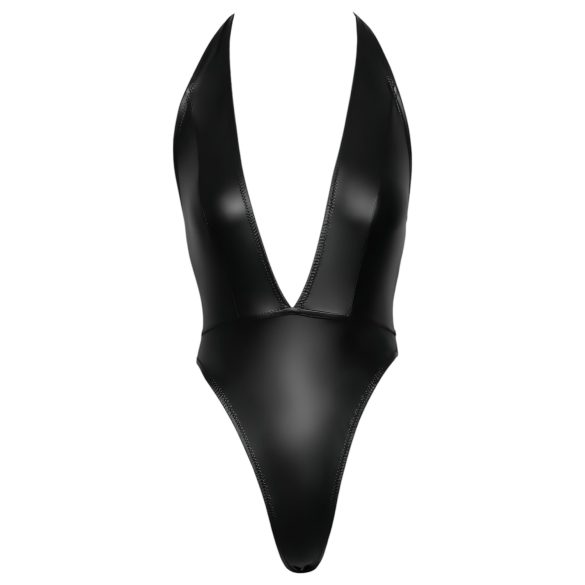 Cottelli Party - body brillante con cuello halter - negro