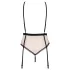 Obsessive Lilines - body con liguero - encaje rosa