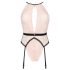Obsessive Lilines - body rosa con liguero - L/XL