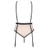 Obsessive Lilines - body rosa con liguero - L/XL