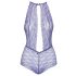 Besable - body de encaje con cuello halter (lila)