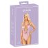 Body rosa con bordado besable
