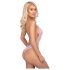 Body rosa con bordado besable