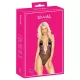 Besable - body negro con bordado rosa