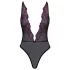 Besable - body negro con bordado rosa