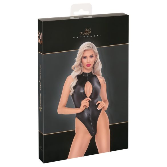 Noir - Body estampado piel de serpiente (negro) - M