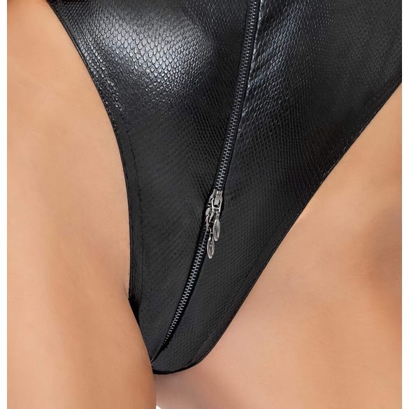 Noir - body negro estampado serpiente - XL