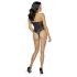 Cottelli Party - body con estampado floral (negro)
