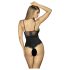 Obsessive Luvae - body transparente en negro