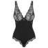 Obsessive Luvae - body transparente en negro