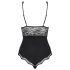 Obsessive Luvae - body transparente en negro