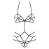 Obsessive - body arnés decorativo - encaje negro - talla S/M