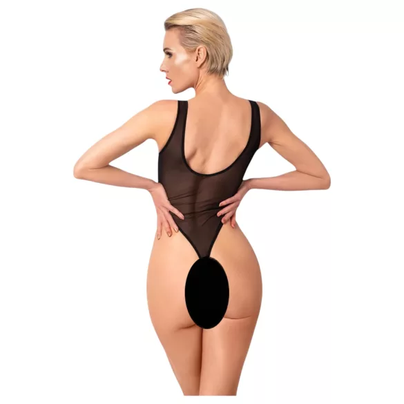 Noir - body transparente (negro) - L