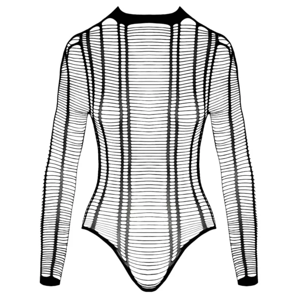 Cottelli - body abierto a rayas - negro - talla S-L
