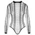 Cottelli - Body abierto a rayas (negro) - S-L