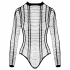 Cottelli - body abierto a rayas - negro - talla S-L
