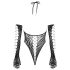 Cottelli - body con guantes (negro) - Tallas S-L