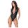 Cottelli - body de efecto brillante (negro)