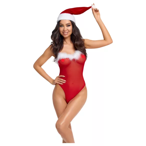 Cottelli - body navideño en conjunto - rojo