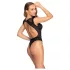 Cottelli - body sexy transparente de encaje - negro