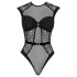 Cottelli - body sexy transparente de encaje - negro