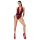 Noir Kink Royal - body transparente - rojo