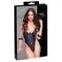 Cottelli - body de bondage con cadenas (negro) - M